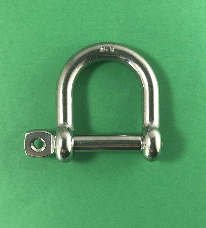 US Stainless Stainless Steel 316 Wide D Shackle - Image 5