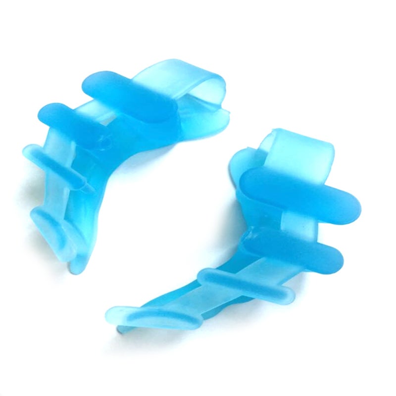 1 Pair Silicone Toe Separators Straightener Bunion Corrector Hammer Toe Spacers for Men and Women - Image 1
