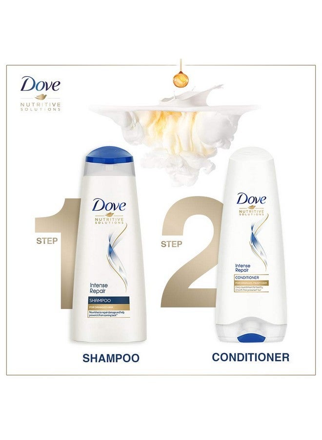 Dove Intense Repair Shampoo For Damaged Hair,Makes Hair Smooth And Strong, 1 Ltr - Image 5