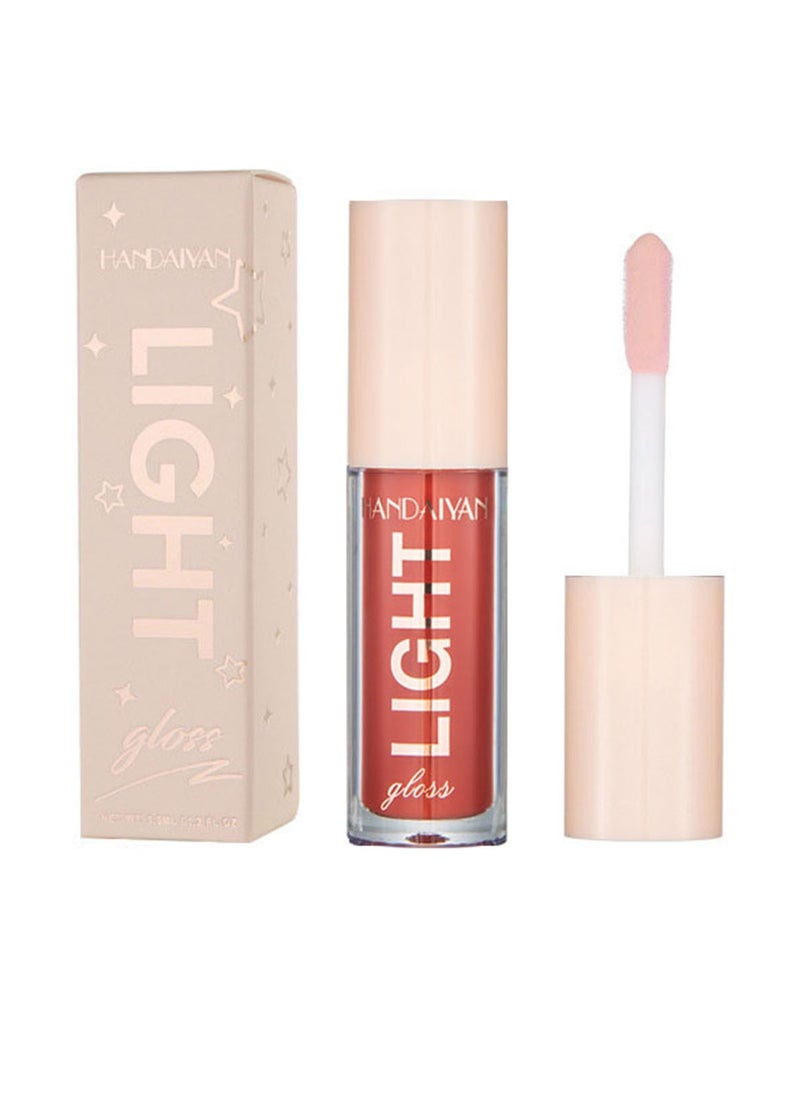 Handaiyan Lip Gloss Jelly Hydrating Moisturizing Long Lasting High Glossy Light Stain Super Shiny Balm Oil Tinted Treatment Lips Glow Glass Shine Makeup Color Bright Lifter Lip Care For Women Girls  - Image 2