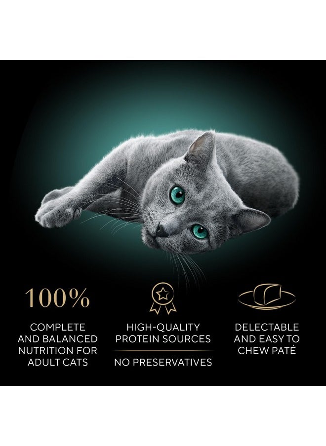 Sheba Sheba Perfect Portions Paté Adult Wet Cat Food Trays, Signature Seafood Entrée, Easy Peel Twin-Pack Trays (24 Count, 48 Servings)  - Image 3