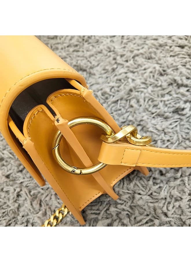 Generic - Spring O Ring Round Carabiner Snap, 6 Alloy Trigger Spring Keyring Buckle O ring for DIY Keychains Bags Braceletand Purses, Gold, - Image 1