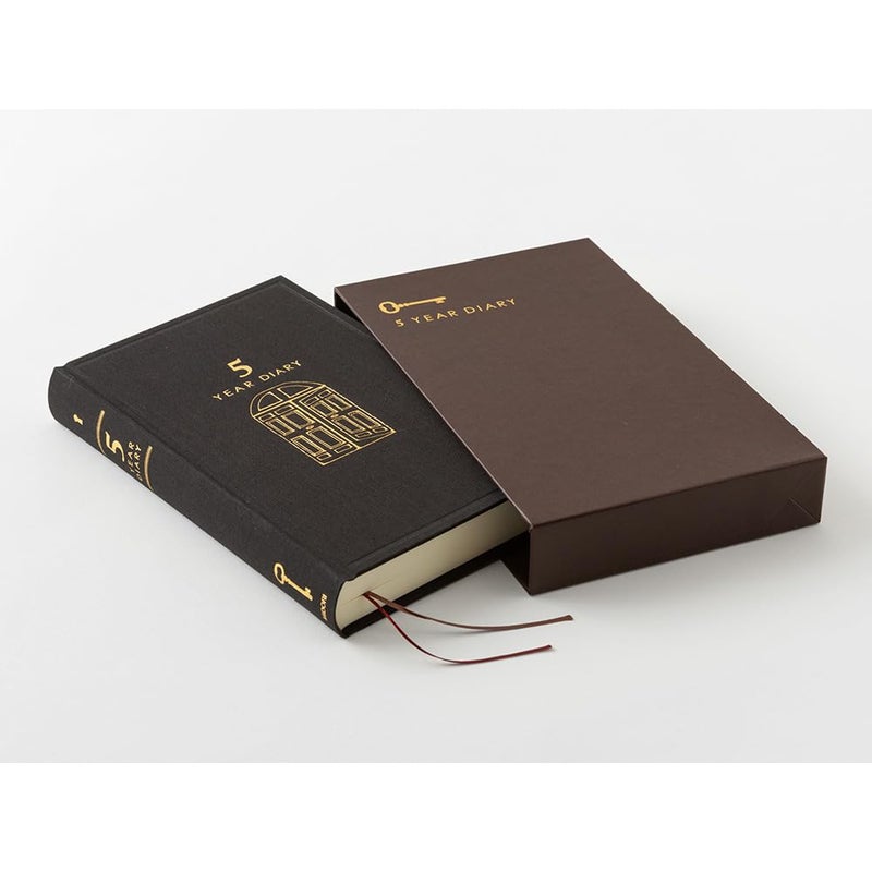 Designphil Midori 12396006 Diary  5 Year Consecutive Door  Black - Image 2
