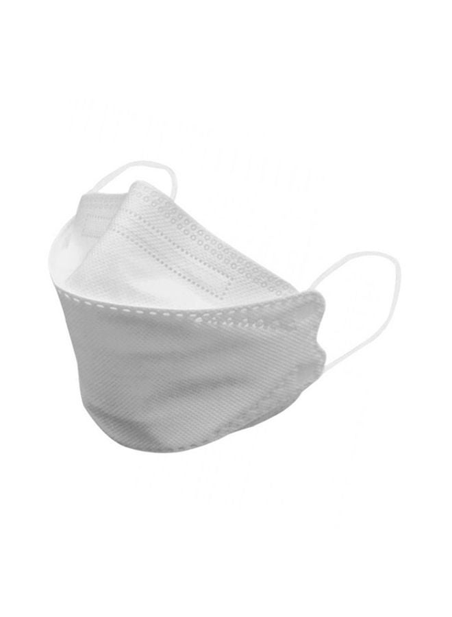NIBEMINENT Pack Of 10 Pieces N95 Face Mask White For Adults  - Image 1