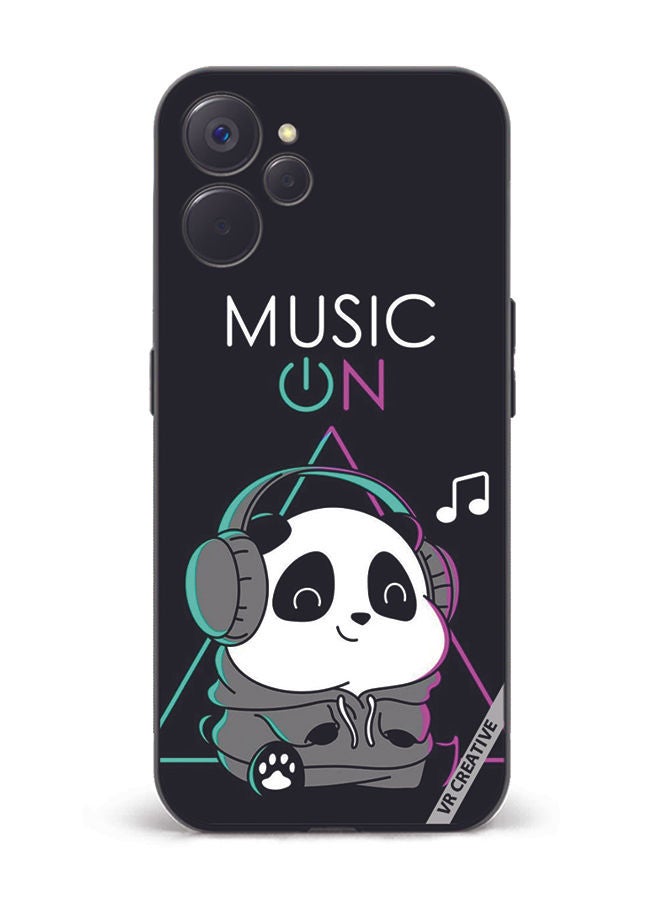 VR CREATIVE Protective Case Cover For Realme 10 5G Music On Design Multicolour - Image 1