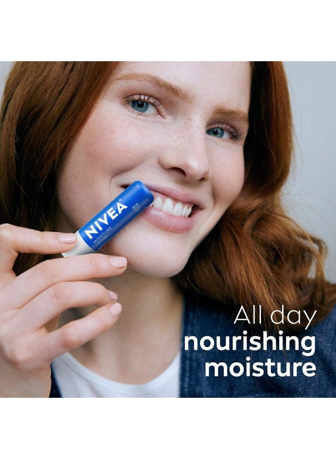 Nivea Moisturizing Must-Haves Skin Care Set, Essentially Enriched Hand Cream with Almond Oil and Shea Butter, 2.6 Oz Tube (Pack of 2) + Moisture Lip Care Lip Balm, 0.17 Oz Stick (Pack of 2) - Image 5