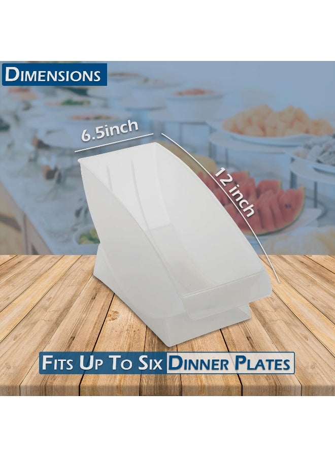 Home-X 11-Inch Dinner Plate Holder. Holds Plates in Upright Position - Image 2
