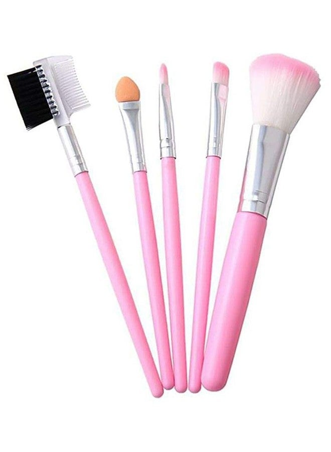 SUNISA BB and CC Cream Foundation With Mushroom Head Air Cushion 20g and 5 Pink Makeup Brushes Set and 2 Beauty Blenders - (Pack of 7) - Image 4