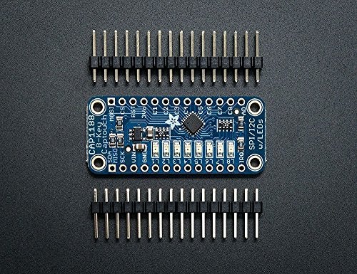Adafruit CAP1188-8-Key Capacitive Touch Sensor Breakout-12C or SPI - Image 4