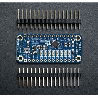 Adafruit CAP1188-8-Key Capacitive Touch Sensor Breakout-12C or SPI - Image 1