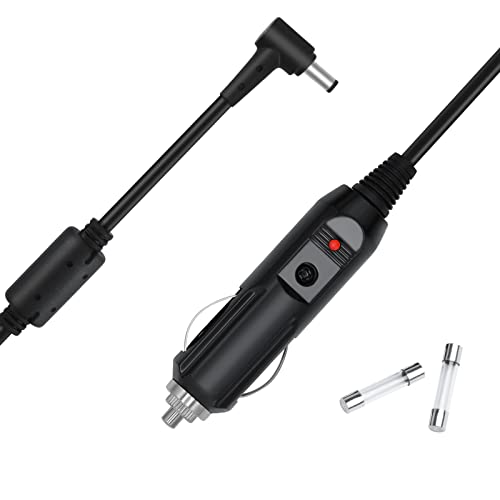 Generturbo 12V Car Charger for Inogen One G2 G3 G4 G5, DC Power Adapter Replace Inogen BA-306 BA-301, 12 Volt Inogen One Accessories Cigarette Lighter Power Supply with Additional Fuses 2-8.3ft - Image 1