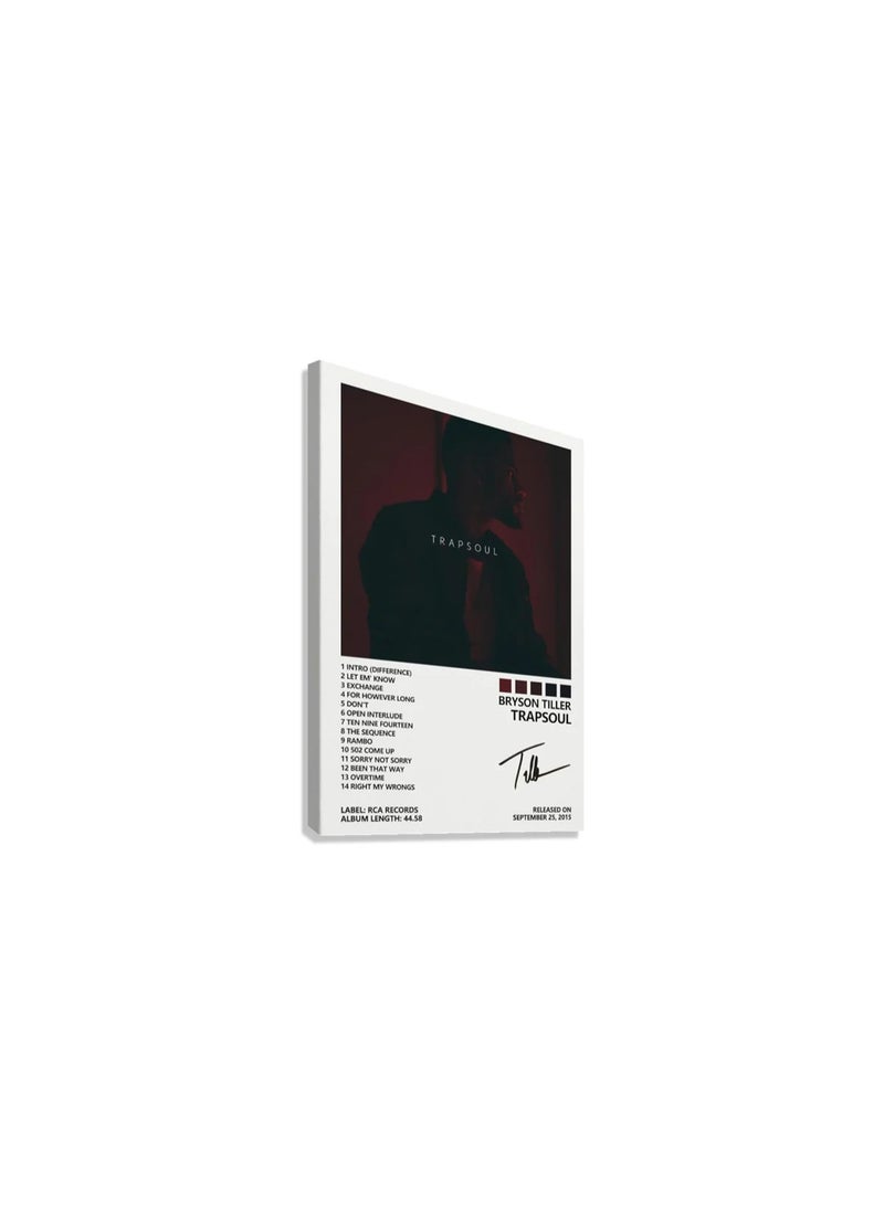 TNESSENTIAL BRYSON TILLER   TRAPSOUL  CANVAS POSTER - Image 2