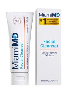 MiamiMD Face Wash (3.75oz) Face Cleanser for Women - Premium Facial Cleanser for Women - Foaming Facial for Hydrating and Moisturizing Skin for All Skin Type  - Image 1
