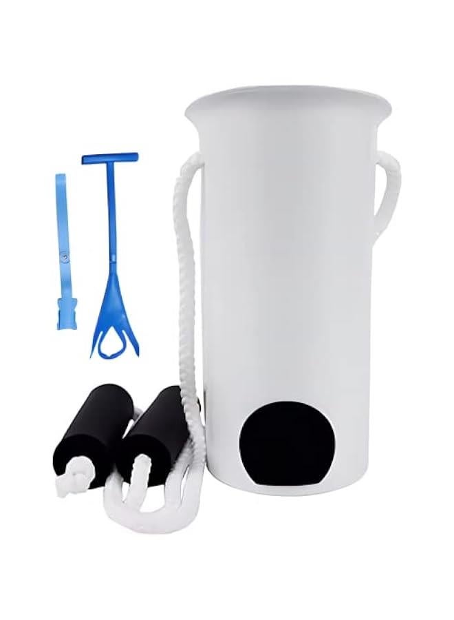 OCTOBER Sock Aid Wearing Socks Helper with Foam Handles,Sock Remover,Shoe Helper with Long Shoe Horn Dressing Aid for Pregnant Woman Men Elderly - Image 1