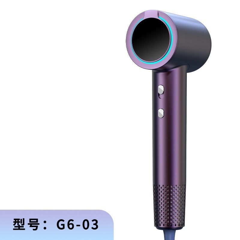 general A Senping household Internet celebrity high-speed hair dryer hair salon dedicated high-power hair dryer anion high-speed hair dryer G6-3 dark purple