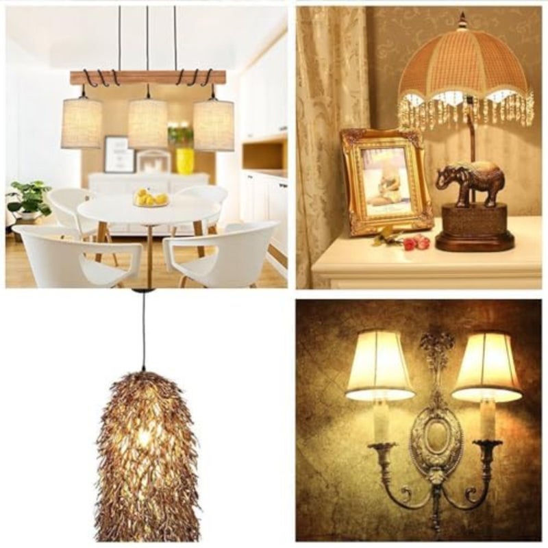 Filament LED E27 T30-300 Filament Lamp, 8 W Replaces 80 W Incandescent Bulbs, Warm White 2700 K,Glass, Rustic Lamp, Filament Style Clear, Not Dimmable, Pack of 4 - Image 5