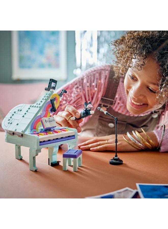 LEGO Creator 3 in 1 Music Decor Piano with Cat 31392 Building Toy Set (827 Pieces) - Image 3