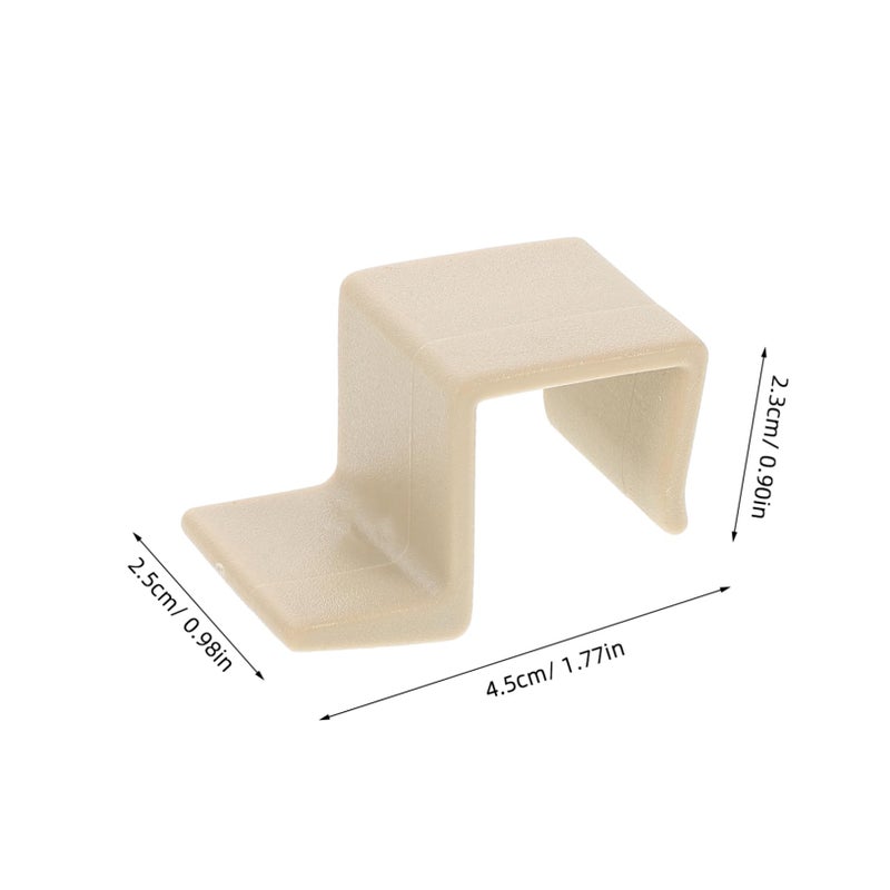 Heavy Duty Bed Frame Brackets Headboard Support Fastening Hardware Set For Crib Furniture - Image 3