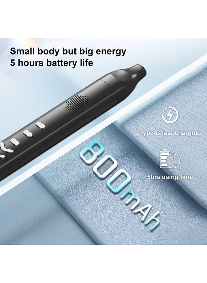 Generic Digital Electronic Wind Instrument Portable Synthesizer Supports 10 Tones Adjustable Blowing Sensitivity Built-in Speaker Support APP BT Connect for Kids Adults Beginners  - Image 4