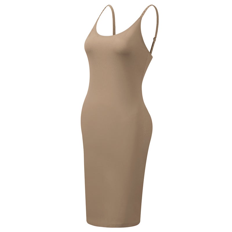 Zhanrun Specializes In Body Shaping Garments, Seamless Suspenders, V Neck, Light Shaping, Tummy Control, Butt-Covering Dress, Waist Tightening, Export - Image 1