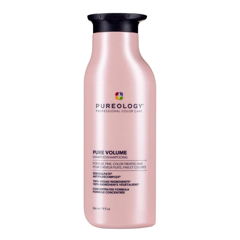 Pureology Pure Volume Shampoo - Enhances Volume and Movement, Lightweight Shampoo for Fine, Flat, Color Treated Hair, Sulfate-Free & Vegan, 9 Fl Oz - Image 1