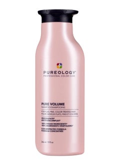 PUREOLOGY Pureology Pure Volume Shampoo | For Flat, Fine, Color-Treated Hair | Adds Lightweight Volume and Body | Clarifies Buildup | Sulfate-Free | Vegan  - Image 1
