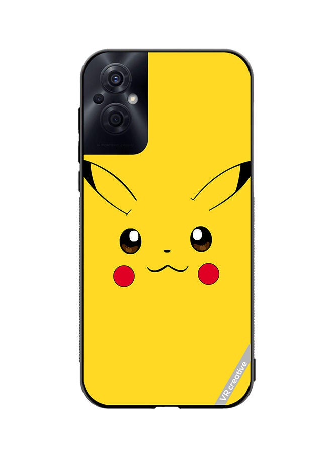 VR CREATIVE Protective Case Cover For Oppo Reno8 Z Pikachu Design Multicolour - Image 1