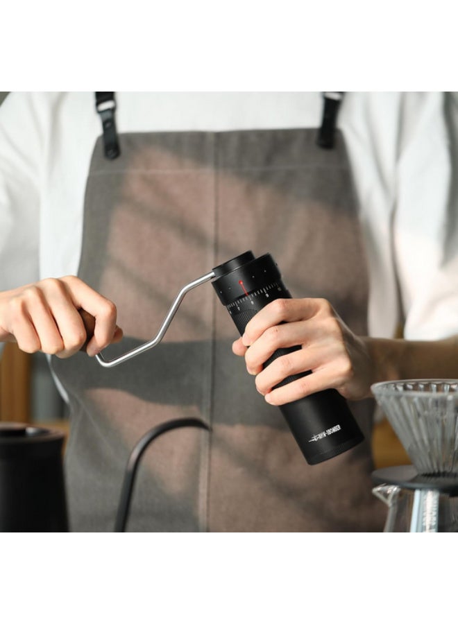 ام اتش دابيلو - ثري بومبار مطحنة قهوة يدوية MHW-3BOMBER R3 مع نتوء مخروطي من الفولاذ المقاوم للصدأ CNC و 5 شاشات للصحافة الفرنسية، والتنقيط، والإسبريسو، قابلة للتعديل خارجيًا، مطحنة حبوب قهوة يدوية مع سلة مغناطيسية، G5847B-OS - Image 2