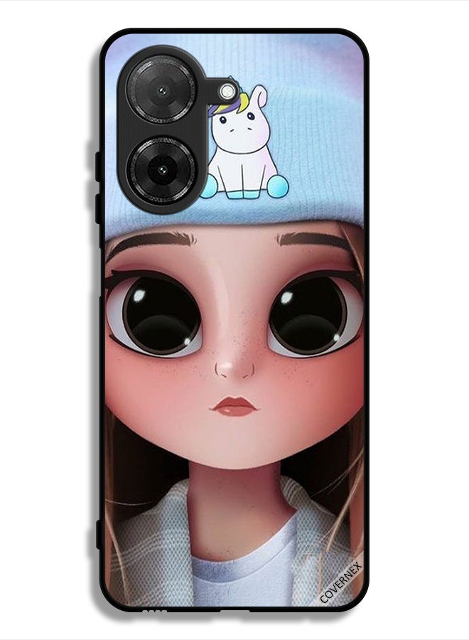 Covernex Xiaomi Redmi A5 4G Protective Case Cover Cute Unicorn Girl - Image 1