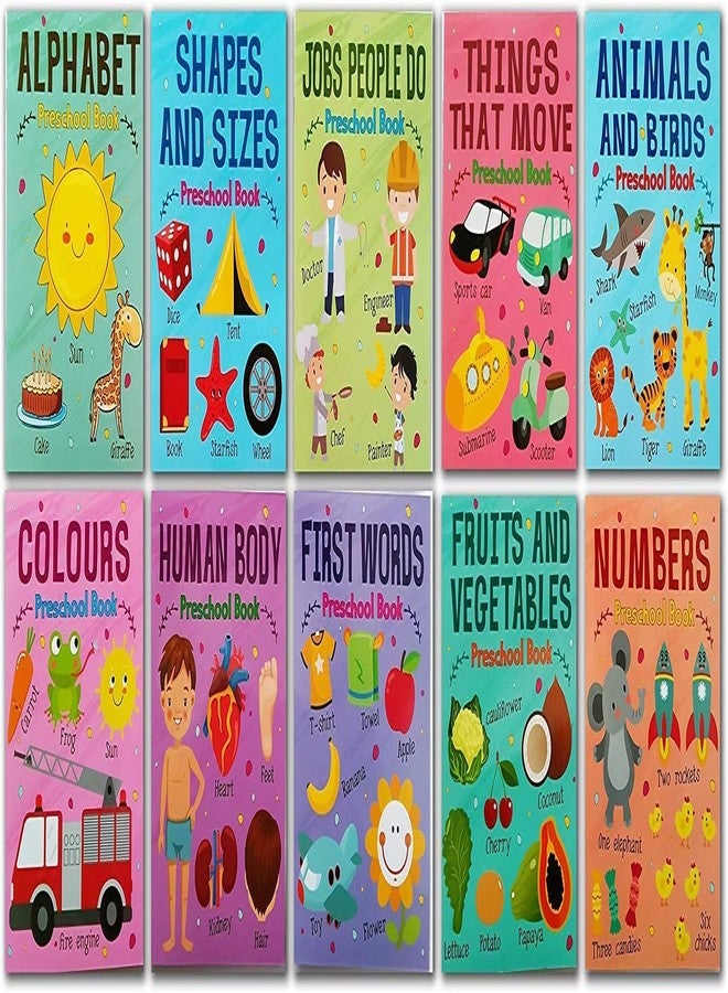 Pegasus My First Learning Pre School Bag - Set of 10 Activity Books - Image 2