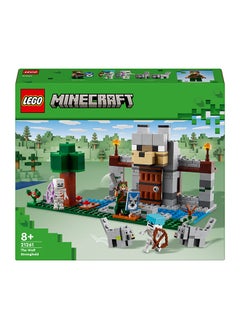 LEGO Minecraft The Wolf Stronghold Fortress Playset, Skeleton-Themed Gift And Explorer Toy For Boys And Girls, Castle Building Action And Adventures For Kids Aged 8 Plus (312 Pieces) 21261  - Image 2