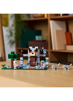 LEGO Minecraft The Wolf Stronghold Fortress Playset, Skeleton-Themed Gift And Explorer Toy For Boys And Girls, Castle Building Action And Adventures For Kids Aged 8 Plus (312 Pieces) 21261  - Image 5