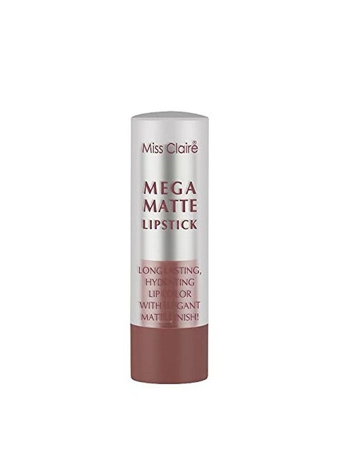 Miss Claire - Longlasting Hydrating Mega Matte Lipstick (3Gm) (13) - Image 1