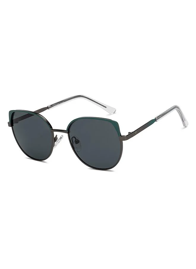 VINCENT CHASE Women's Full Rim Cat Eye Future Classics Branded Latest And Stylish Sunglasses Polarized And 100% UV Protected Women Small VC S16551