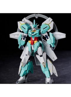 National Model Boy Assembled Toy Gundam Model Hg Unicorn Red Heretic Angel Strike Free Building Block Figure-Color:(neptune + Airplane) Can Be Combined - Comes With A Stand