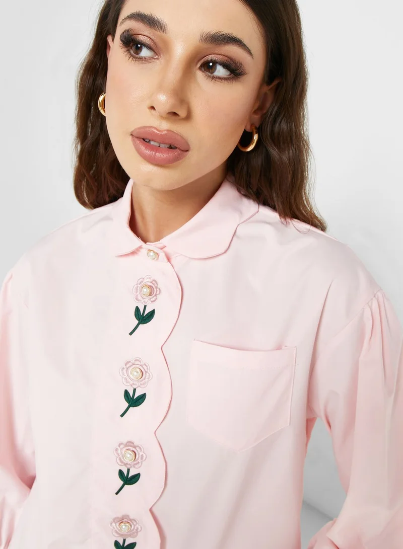 Ginger Classic Button Down Shirt