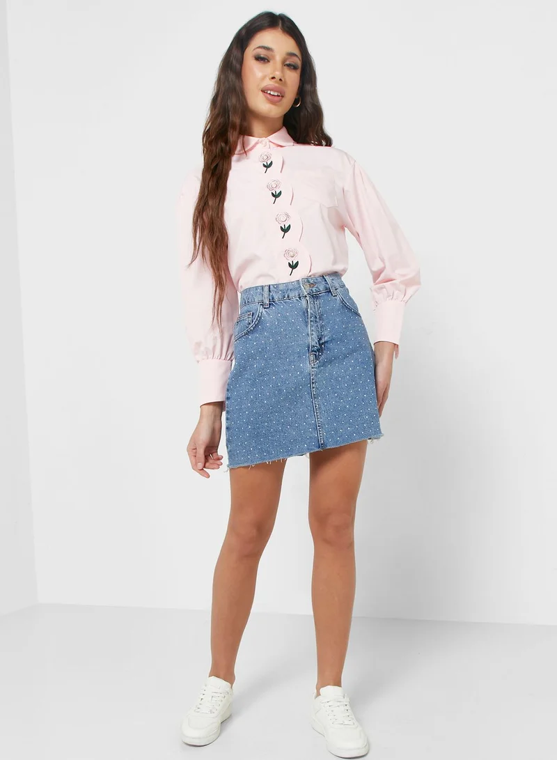 Ginger Classic Button Down Shirt