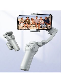 FLOWING Gimbal Stabilizer for Smartphones, 3-axis Phone Gimbal for Android & iPhone, Phone Stabilizer for Video Recording with Face/Object Tracking  - Image 1