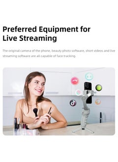 FLOWING Gimbal Stabilizer for Smartphones, 3-axis Phone Gimbal for Android & iPhone, Phone Stabilizer for Video Recording with Face/Object Tracking  - Image 4