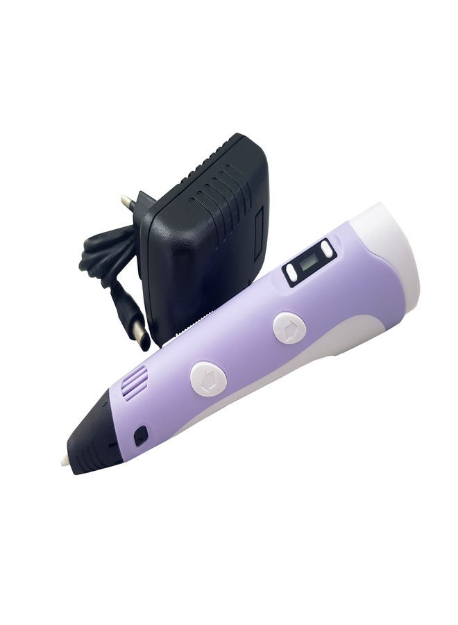 3D pen 3D Printing Drawing Pen + 3x ABS Filament + EU Plug Power Adapter Kit, GET A CUTE GIFT INSIDE :) :) :) - Image 3