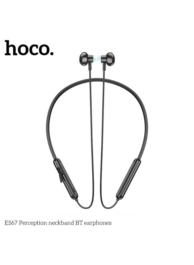 hoco. ES67 Perception neckband BT earphones - Image 2