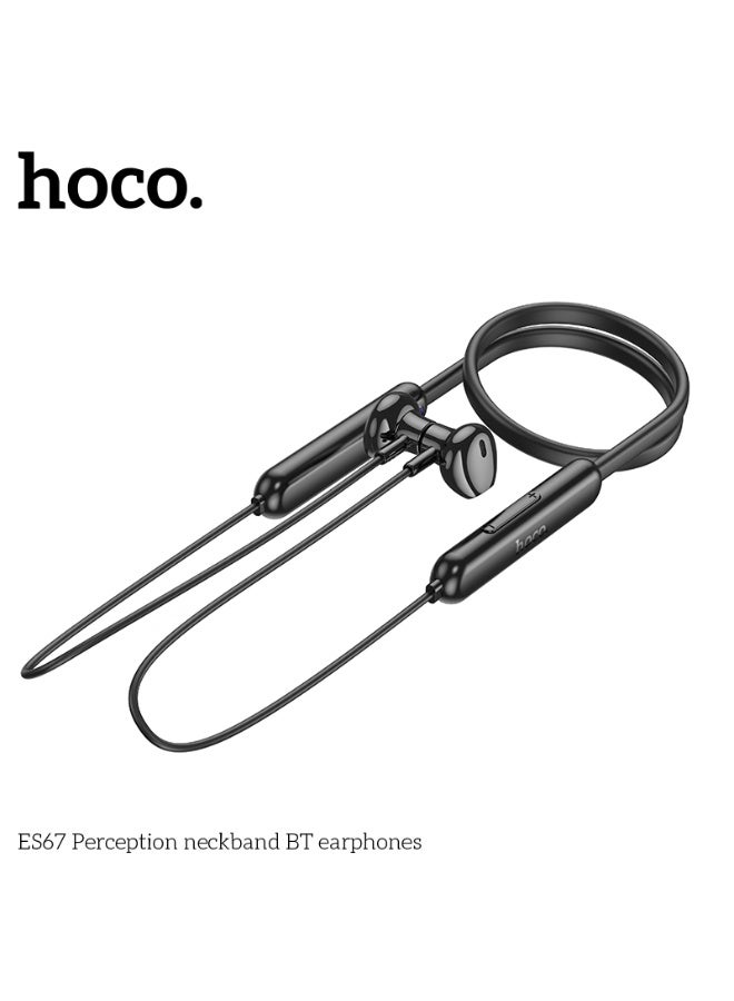 hoco. ES67 Perception neckband BT earphones - Image 3