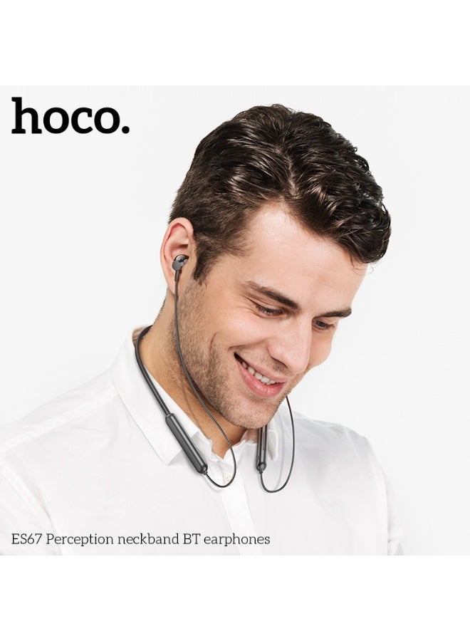hoco. ES67 Perception neckband BT earphones - Image 4