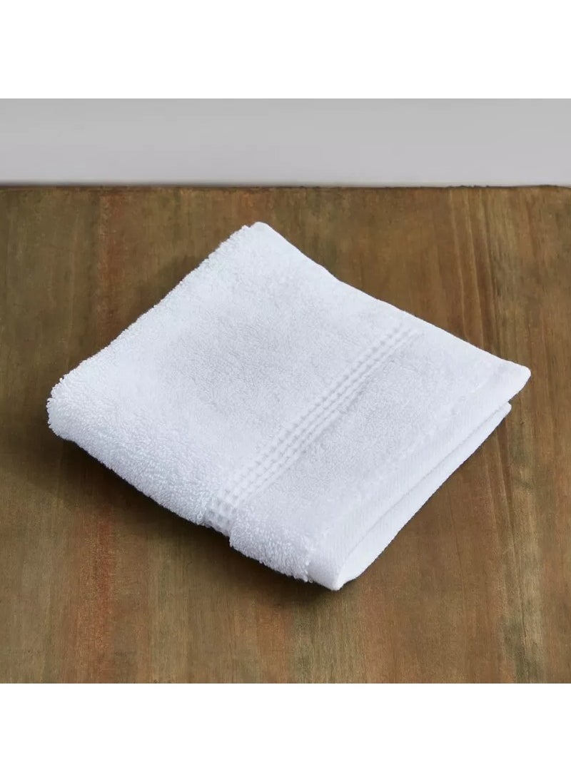 MIRFA Face Towel - White - 100% Cotton  - Image 1