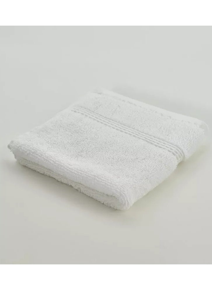 MIRFA Face Towel - White - 100% Cotton  - Image 5