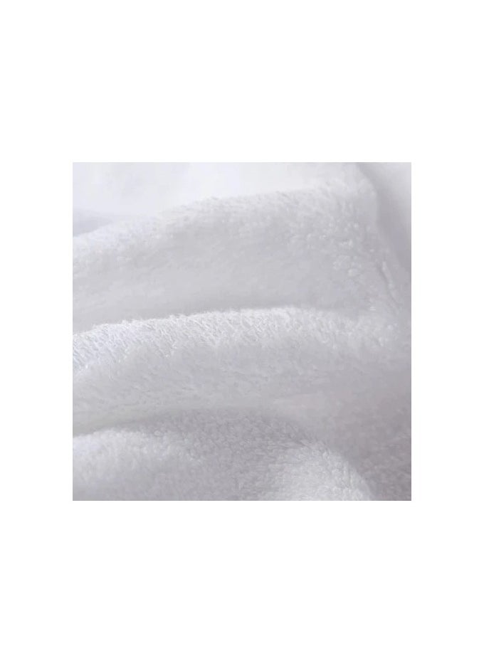 MIRFA - Face Towel - White - 100% Cotton - Image 1