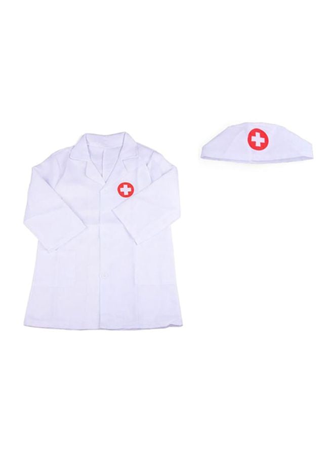 Wish Kids Dress Up Doctor Cosplay Costume for Boys and Girls Birthday Party Toys Pretend Play Doctor Playsets - Image 1