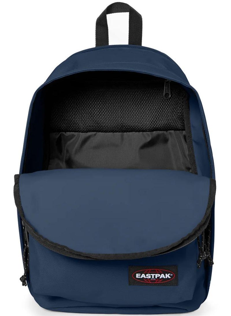 EASTPAK حقيبة ظهر متوسطة للعودة إلى العمل مع حجرة للكمبيوتر المحمول - أزرق بحري - Image 3
