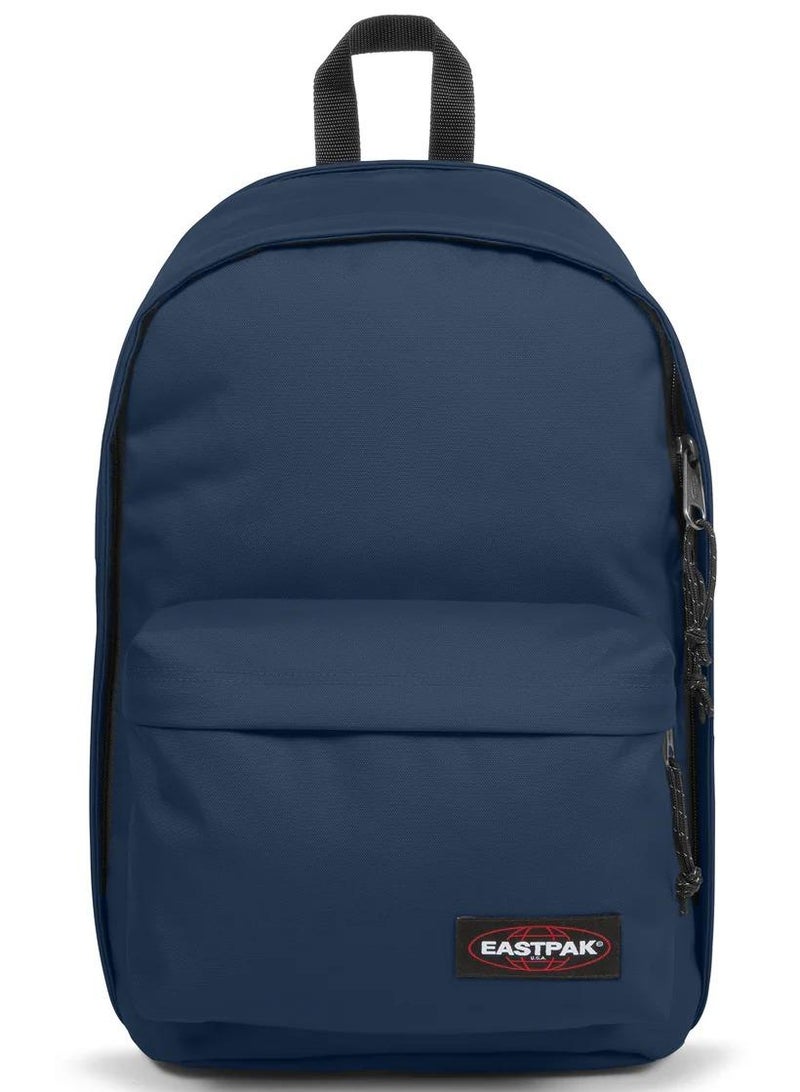 EASTPAK حقيبة ظهر متوسطة للعودة إلى العمل مع حجرة للكمبيوتر المحمول - أزرق بحري - Image 1