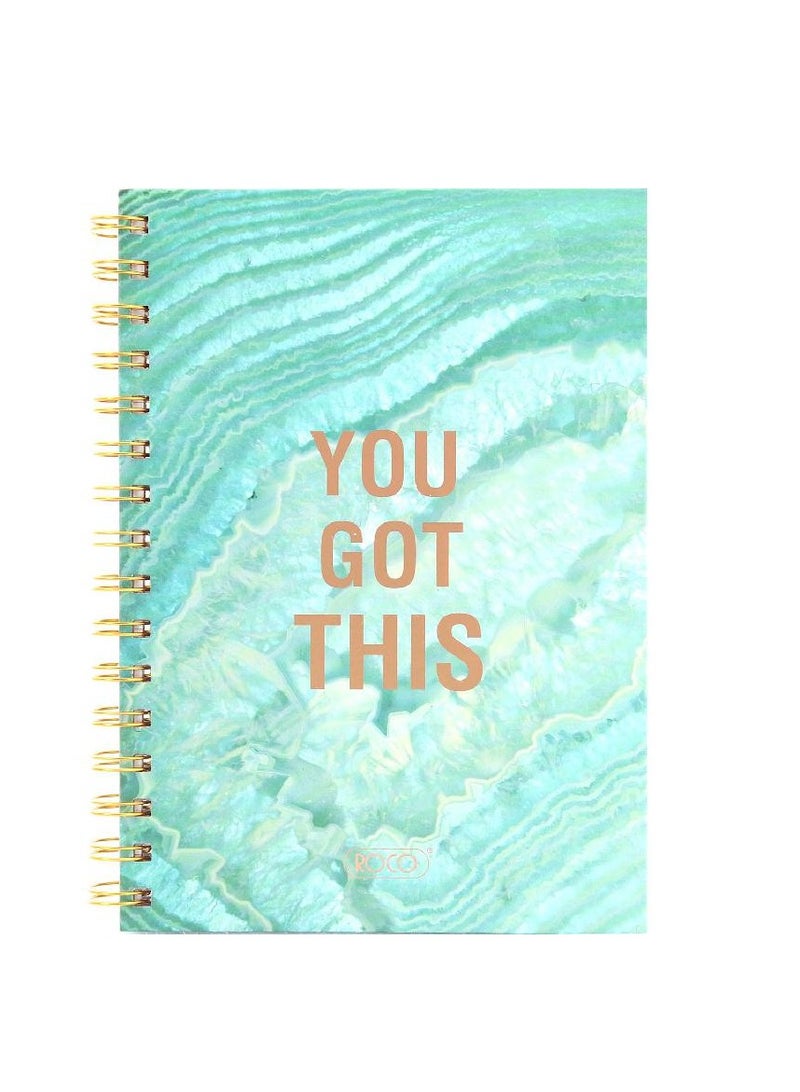 روكو دفتر ملاحظات "أنت قادر على ذلك" - ورق A580 - Image 1